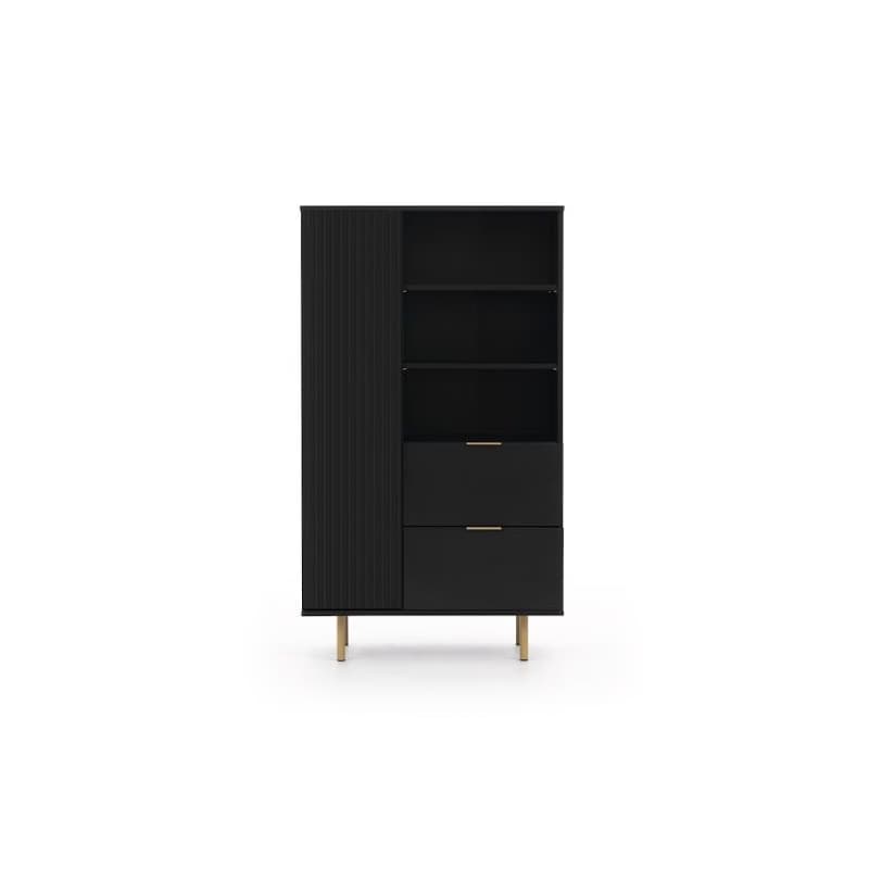 ArtGiB Vitrína NUBIA NB-04 | čierna