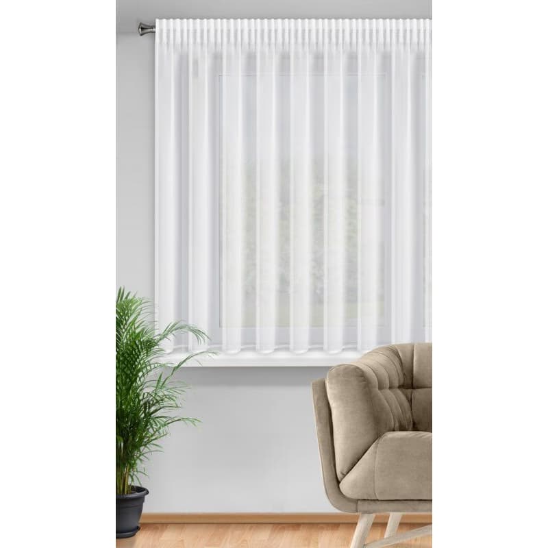 ArtFir Záclona DALIA P | biela 350 x 150 cm 2