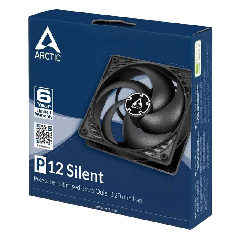 ARCTIC ventilátor P12 Silent, 120mm, 3-pin, 12V 5