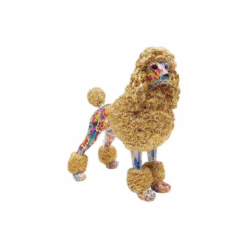 Graffiti Poodle soška viacfarebná 34 cm