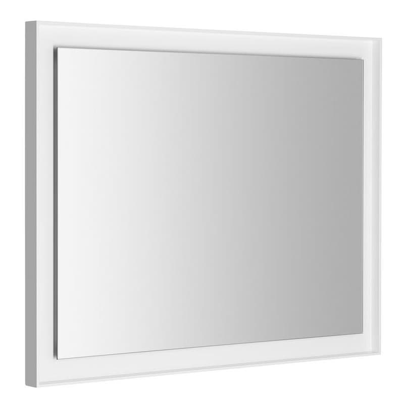SAPHO - FLUT LED podsvietené zrkadlo 90x70cm, biela FT090
