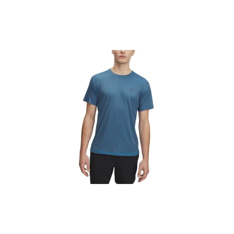 Pánske tréningové tričko s krátkym rukávom UNDER ARMOUR Vanish Elite Vent Prtd SS-BLU