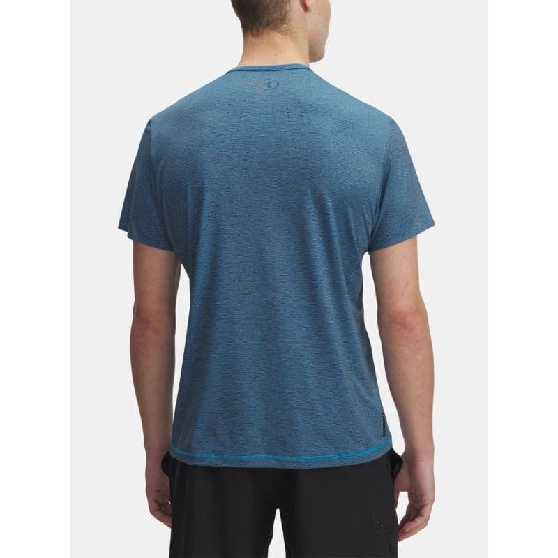 Pánske tréningové tričko s krátkym rukávom UNDER ARMOUR Vanish Elite Vent Prtd SS-BLU 2