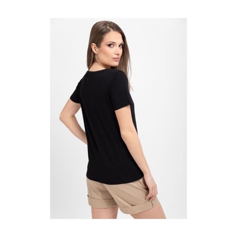 Dámske tričko s krátkym rukávom VOLCANO QUEEN-700-BLACK 3