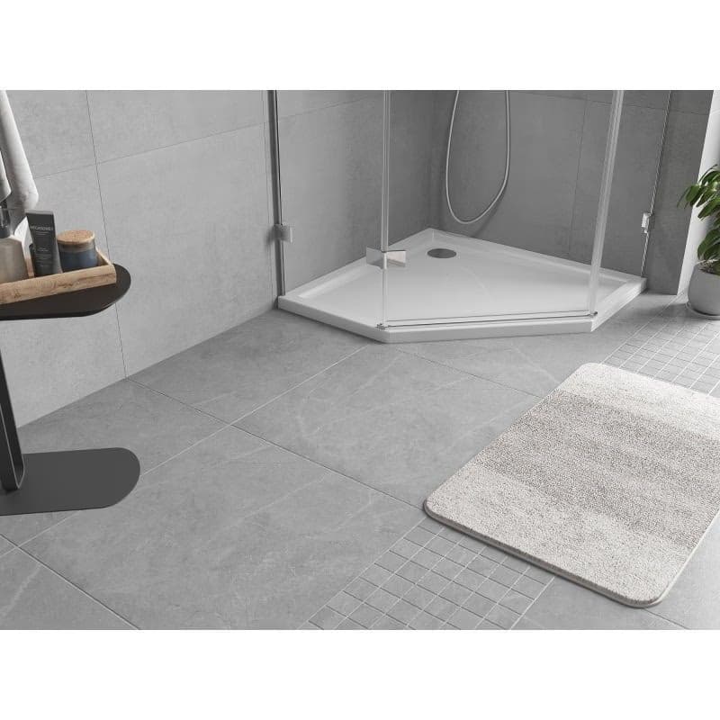 MEXEN - Flow päťboká sprchová vanička slim 100 x 100, biela lesk 46P101010 4
