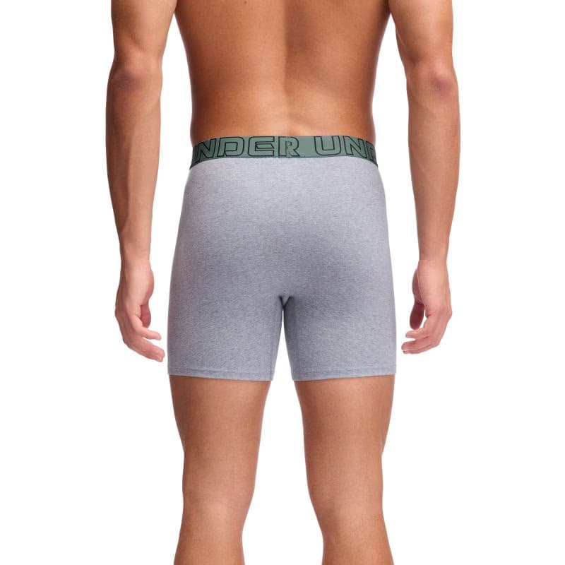 Pánske boxerky UNDER ARMOUR 3 PACK-M UA Perf Cotton 6in-Mix 3