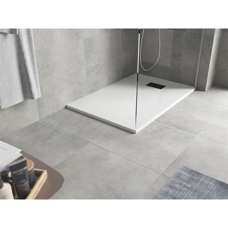 MEXEN/S - Hugo sprchová vanička SMC 100x90, biela, krytka čierna 42109010-B 5