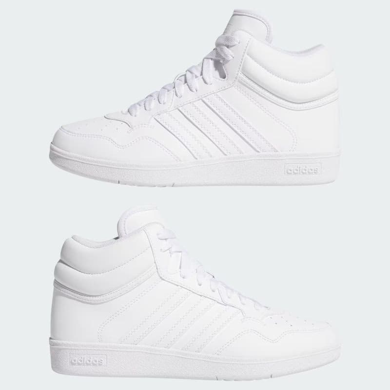 Dámska rekreačná obuv ADIDAS Hoops 4.0 Mid W cloud white cloud white core black 5