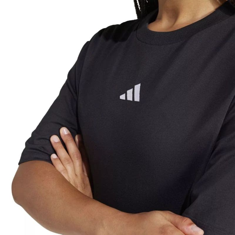 Dámske tričko s krátkym rukávom ADIDAS W 3S SJ TLR T BLACK WHITE 4