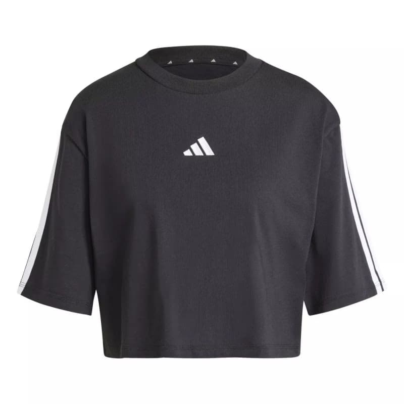 Dámske tričko s krátkym rukávom ADIDAS W 3S SJ TLR T BLACK WHITE 6