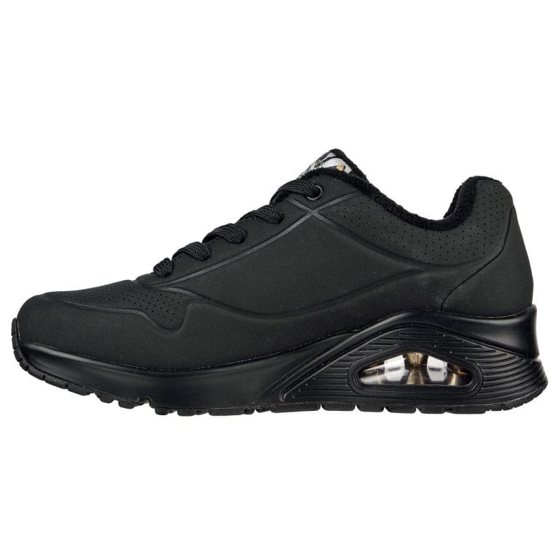 Dámska rekreačná obuv SKECHERS Uno Metallic Love black gold 3