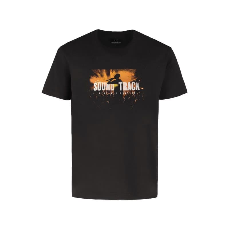 Pánske tričko s krátkym rukávom VOLCANO FESTIVAL-700-BLACK 4