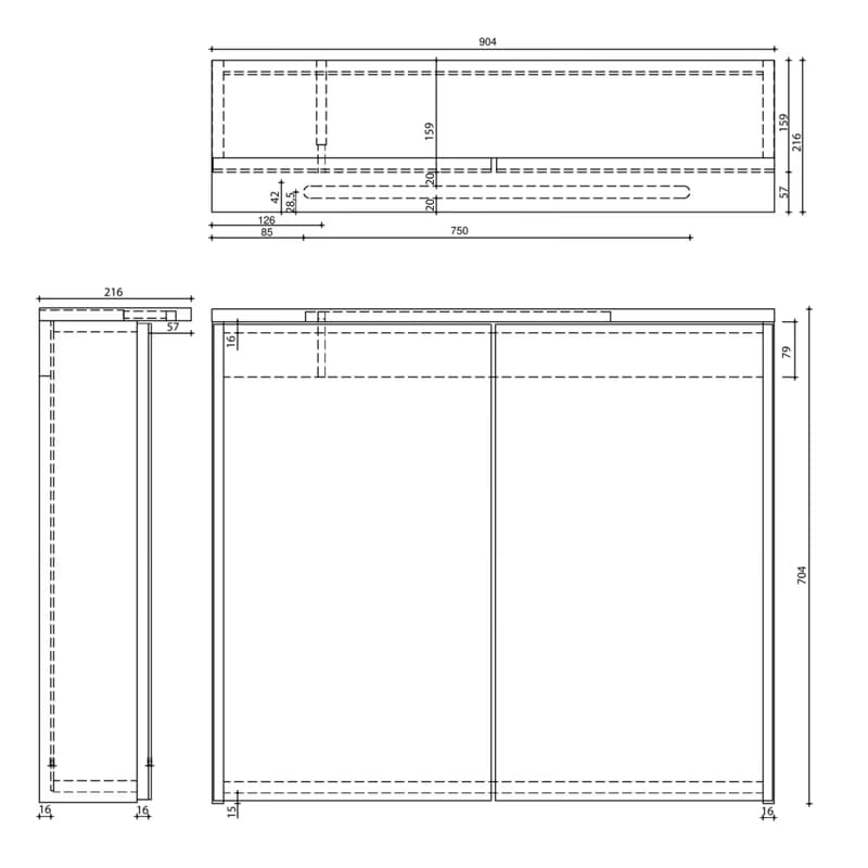 Aqualine KAWA STRIP WGL90S 2