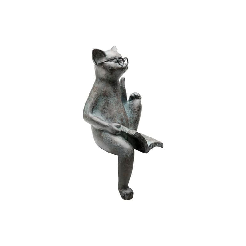 Cats Life soška sivá 18 cm