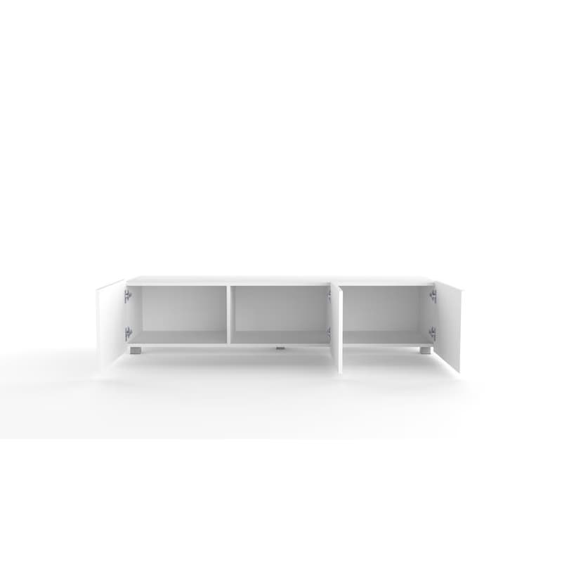 ArtGiB TV stolík KOLDER KL-02 | biely mat 3