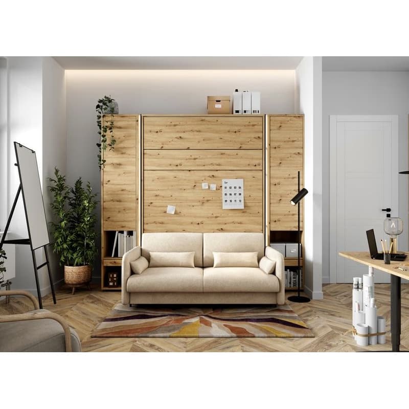 Dig-net nábytok Posteľ Lenart BED CONCEPT s pohovkou | dub artisan 160 x 200 cm 2