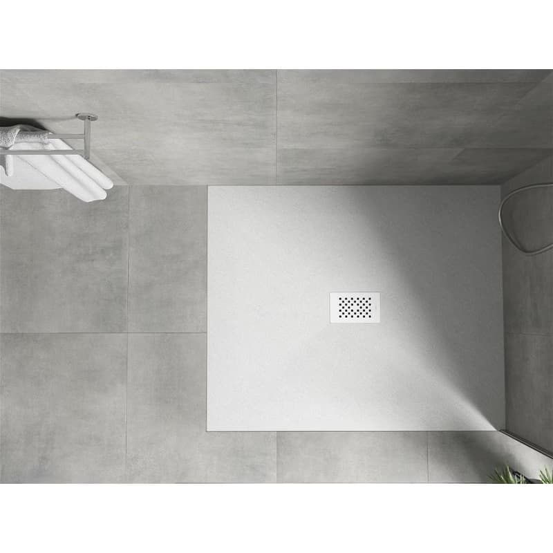 MEXEN/S - Hugo sprchová vanička SMC 120x100, biela, krytka biela 42101012-W 4