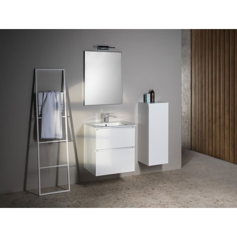 SAPHO - ESPACE skrinka 35x94x32cm, 1x dvierka, ľavá/pravá, biela lesk ESC530-3030 6