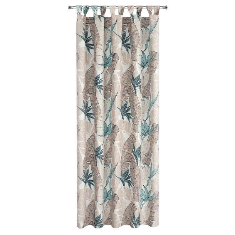 ArtFir Záves na terasu GARDEN 8 PU | béžová/zelená 155 x 260 cm 3