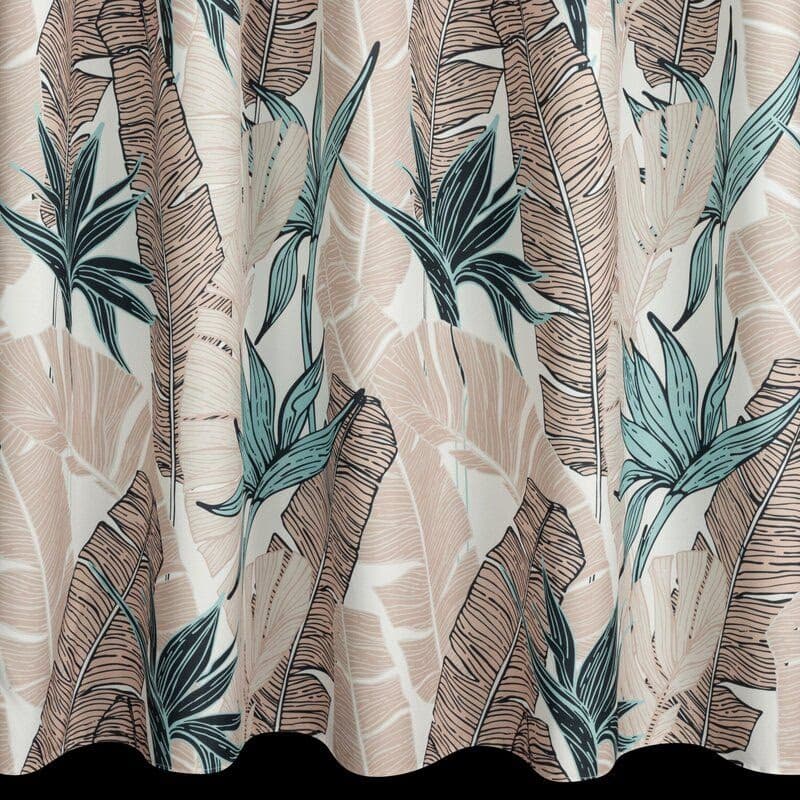 ArtFir Záves na terasu GARDEN 8 PU | béžová/zelená 155 x 260 cm 6