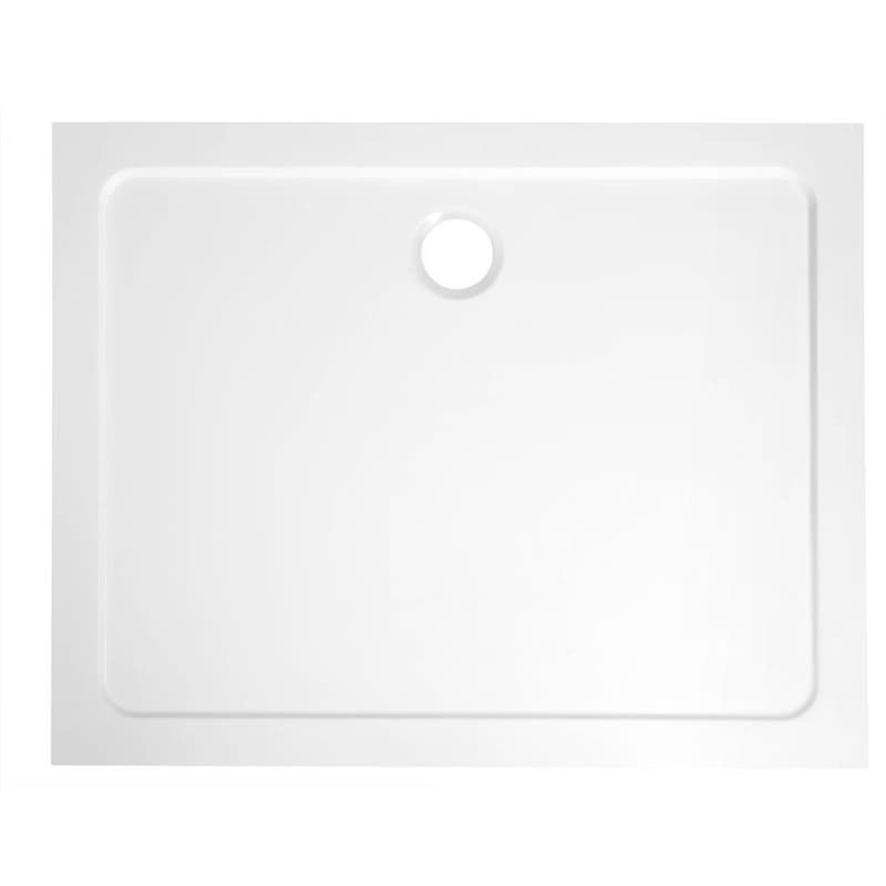 AQUALINE - TECMI sprchová vanička z liateho mramoru, obdĺžnik 100x80x3cm PQ10080