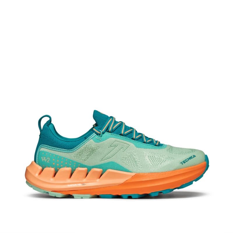 Dámska bežecká trailová obuv TECNICA Pyrox Xplore Ws, orange aqua green 2