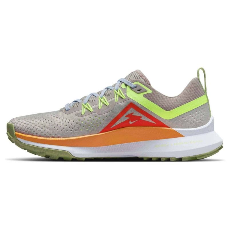 Pánska bežecká trailová obuv NIKE React Pegasus Trail 4 iron ore cobblestone grey volt 2