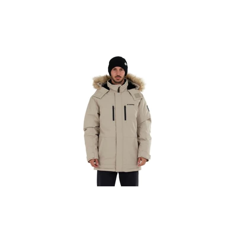 Pánska bunda FUNDANGO Spirit Parka Jacket-636-cashmere