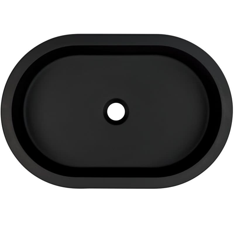 DEANTE - Silia - Granitové umývadlo čierna oval CQS_NU6U 2
