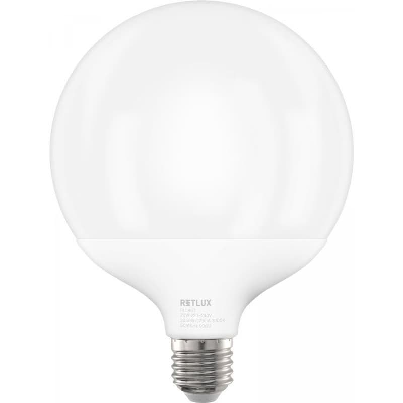 RLL 467 G120 E27 bigG 20W WW RETLUX 5