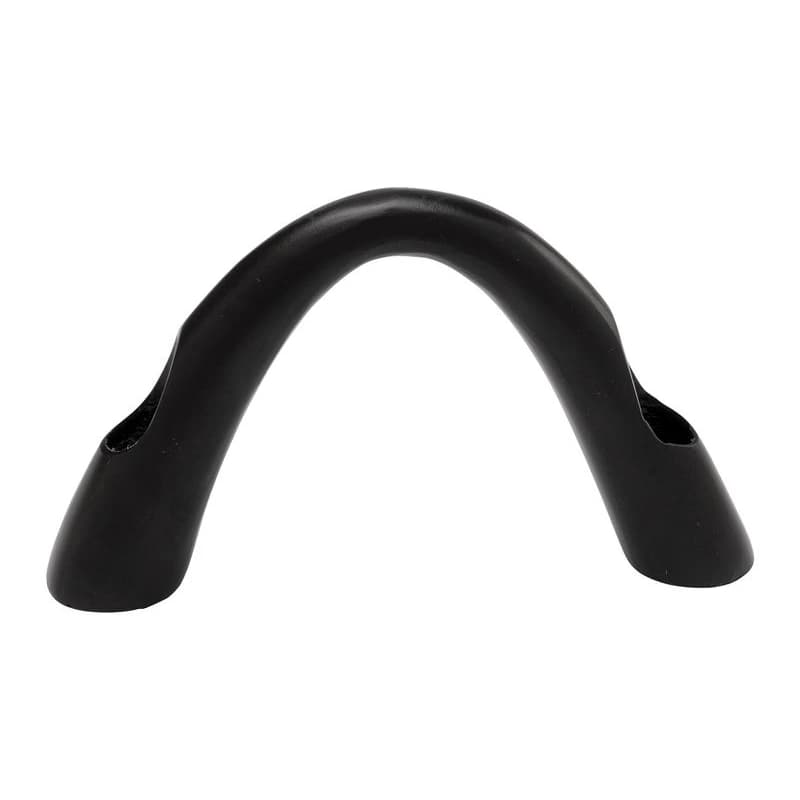 Bow Duo svietnik čierny 13 cm
