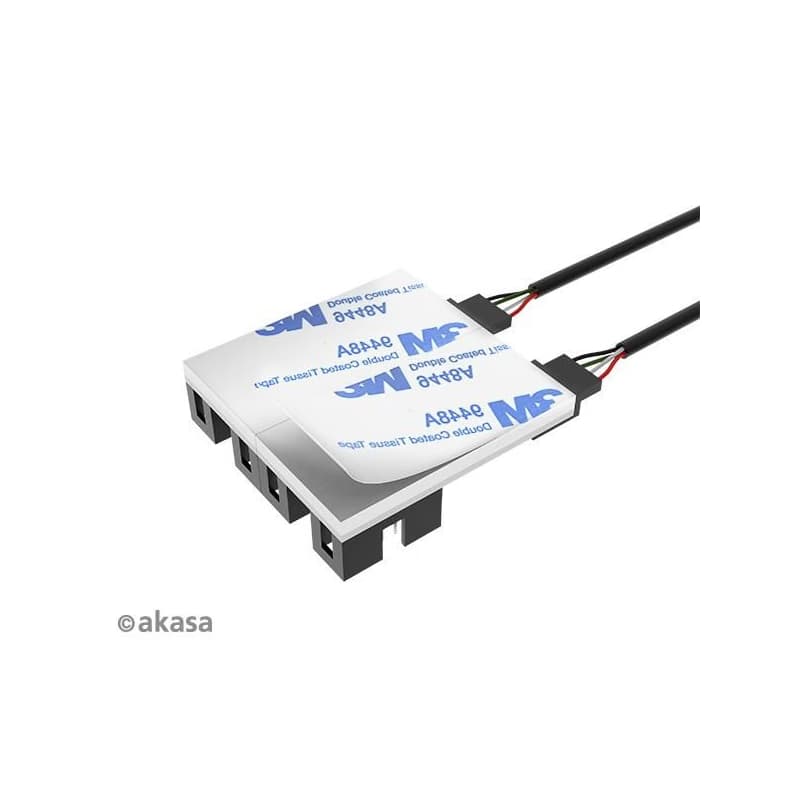 AKASA - USB 2.0 interný HUB 1-4 2
