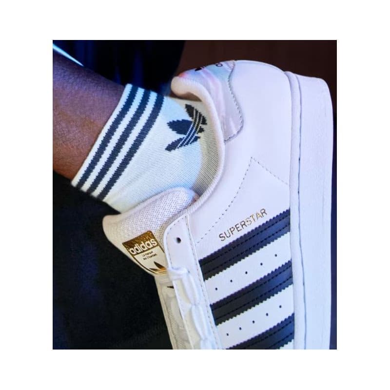 Ponožky ADIDAS ORIGINALS 3-PACK - TREF ANK SCK HC WHITE BLACK 4