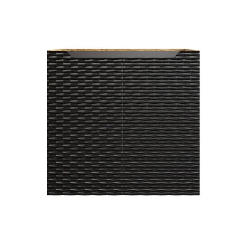 ArtCom Skrinka pod umývadlo OCEAN Black 82-60-2D | 60 cm s dvierkami 3
