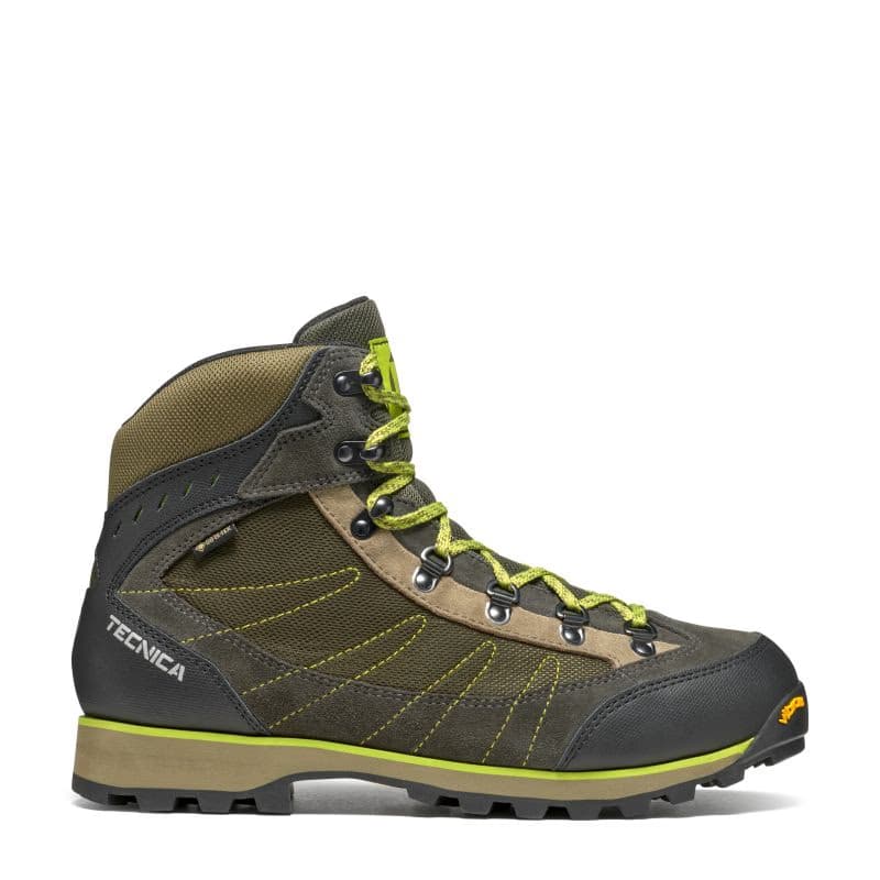 Pánska vysoká turistická obuv TECNICA Makalu IV GTX Ms, dark green light green 2