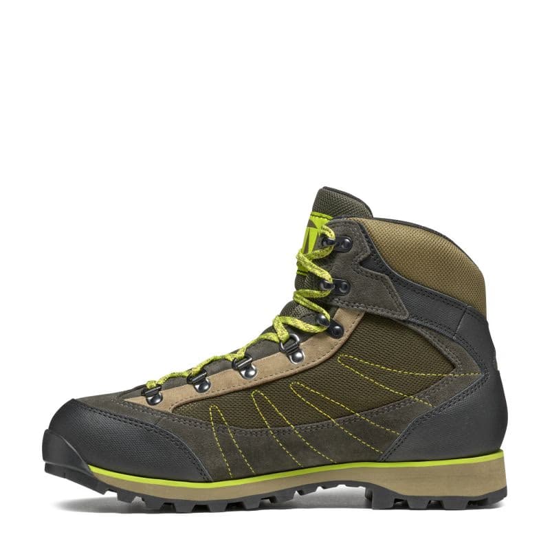 Pánska vysoká turistická obuv TECNICA Makalu IV GTX Ms, dark green light green 3