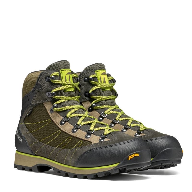 Pánska vysoká turistická obuv TECNICA Makalu IV GTX Ms, dark green light green 4
