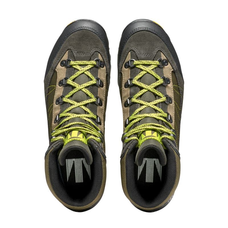 Pánska vysoká turistická obuv TECNICA Makalu IV GTX Ms, dark green light green 6