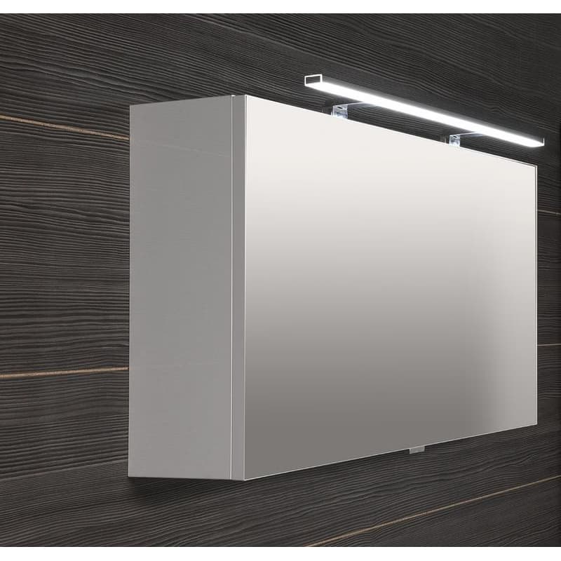 SAPHO - CLOE galérka s LED osvetlením, 100x50x18cm, biela CE100-0030 4