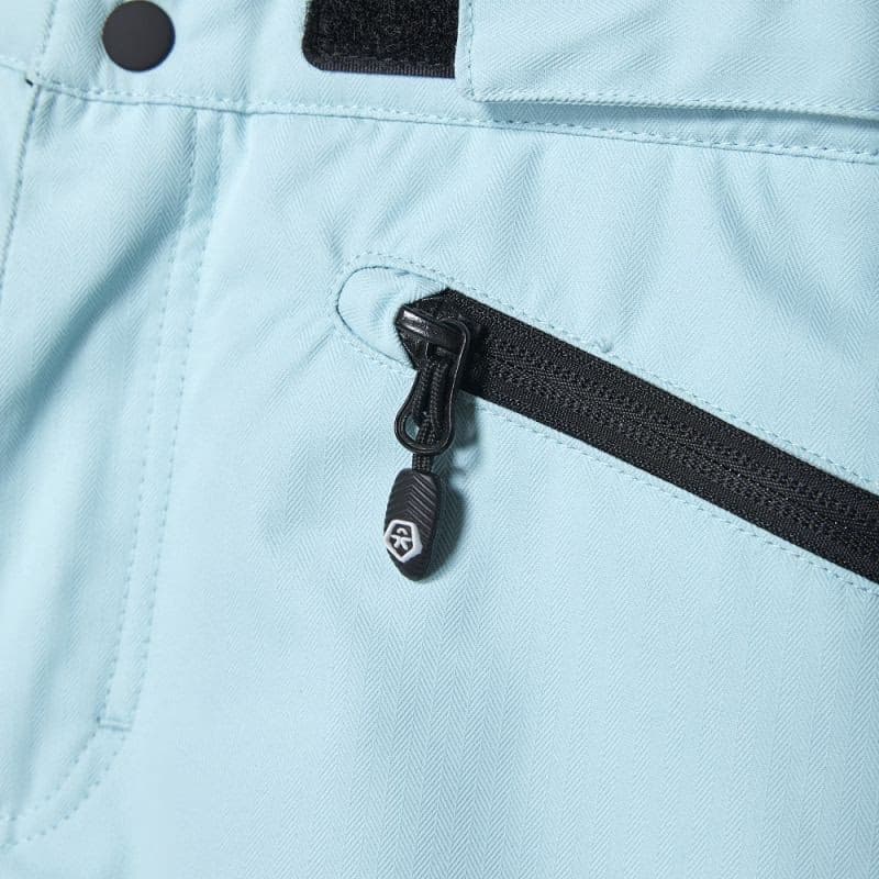 Detské lyžiarske nohavice COLOR KIDS Ski Pants - W. Pockets, aqua esque 3