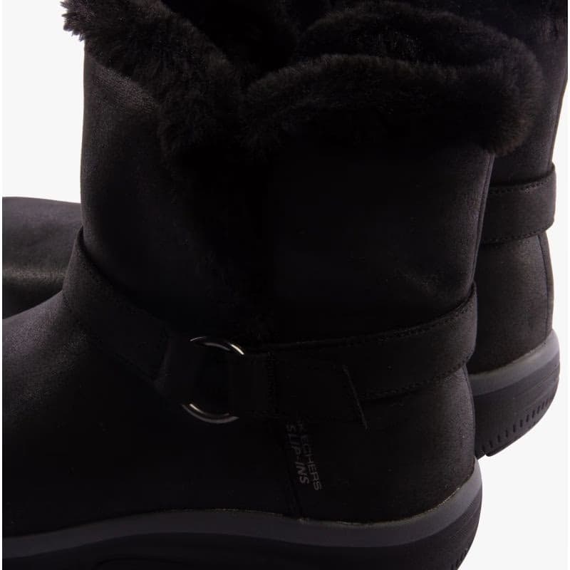 Dámske členkové zimné topánky SKECHERS Easy Going Dreamer black black 5