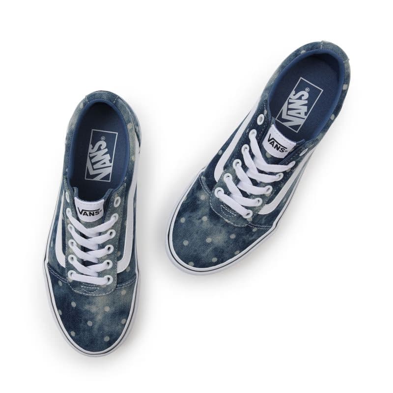 Dámska rekreačná obuv VANS WM Ward Platform (Denim Dots) moonlight blue white 4