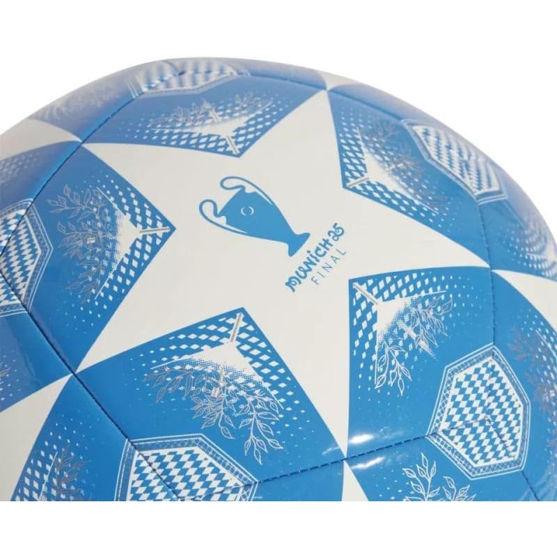 Futbalová lopta ADIDAS UCL Club 24 25 Knockout Phase-White Blue 3
