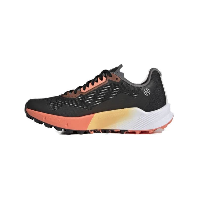 Dámska bežecká trailová obuv ADIDAS Terrex Agravic Flow 2.0 GTX core black core black coral 2