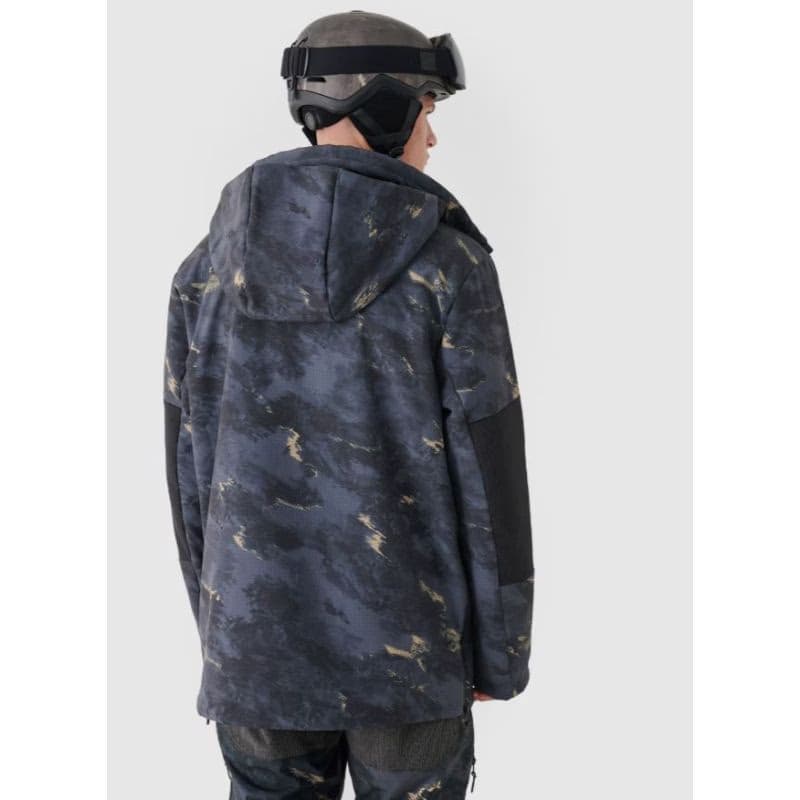 Pánska lyžiarska bunda 4F TECHNICAL JACKET-WAW24TTJAM510-90A-MULTICOLOUR ALLOVER 4