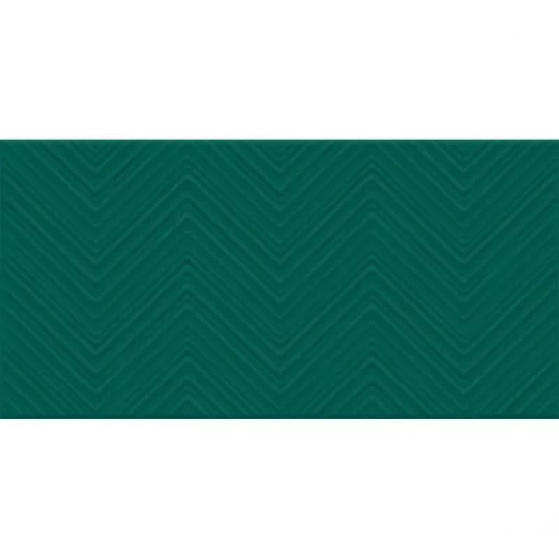 Green Chevron Mat 30/60 Rekt.