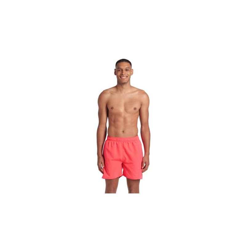 Pánske plavky ARENA FUNDAMENTALS LOGO BOXER R-CALYPSO CORAL-DARK PURPLE