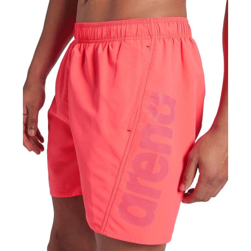Pánske plavky ARENA FUNDAMENTALS LOGO BOXER R-CALYPSO CORAL-DARK PURPLE 4