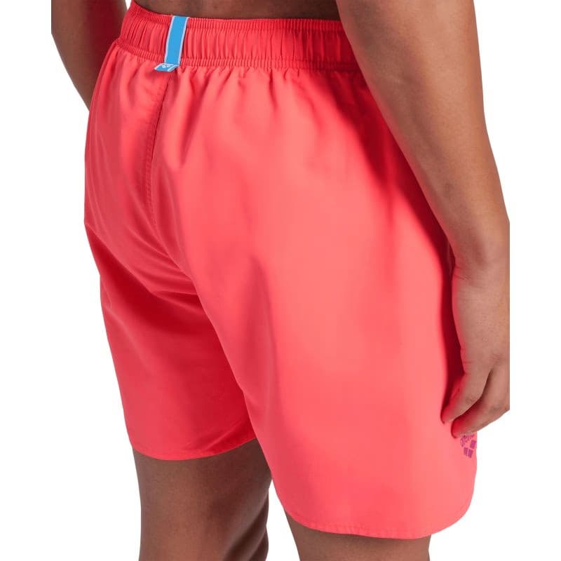 Pánske plavky ARENA FUNDAMENTALS LOGO BOXER R-CALYPSO CORAL-DARK PURPLE 5