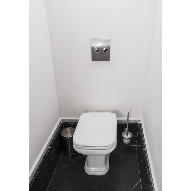 KERASAN - WALDORF WC sedátko, Soft Close, biela/chróm 418801 4